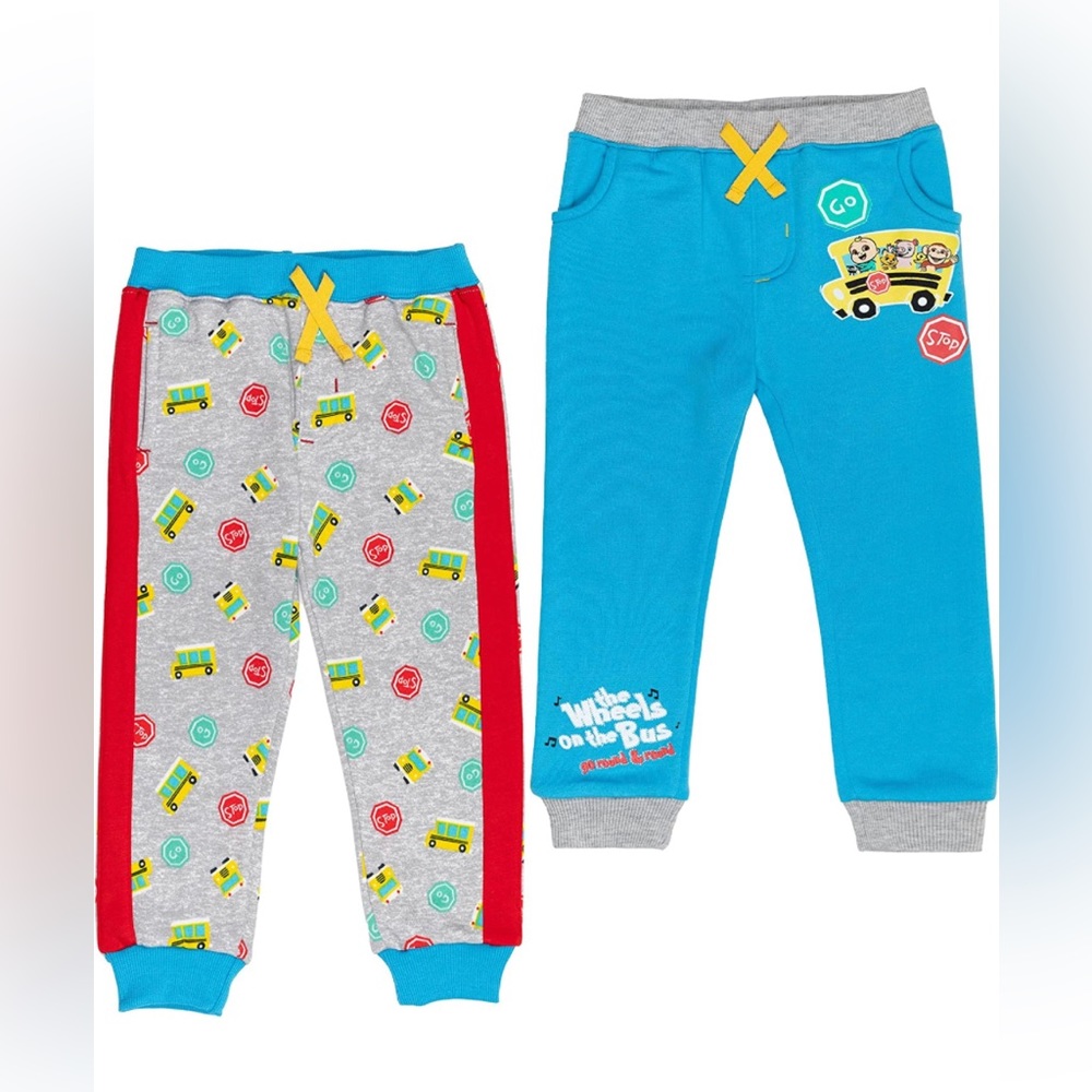 CoComelon JJ Fleece 2 Pack Jogger Pants Infant to Toddler    Size 3T